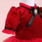 Lisa Burgundy Dress