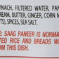 Jyoti Cuisine India Premium Saag Paneer, 10 Oz Pack of 6