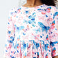 Little Flutters 3/4 Sleeve Pocket Twirl Dress