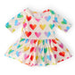 Lotta Love 3/4 Sleeve Twirl Bodysuit