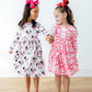 Love You Spots L/S Pocket Twirl Dress