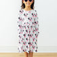 Love You Spots L/S Pocket Twirl Dress