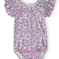 Lovely Lavender S/S Flutter Sleeve Leotard
