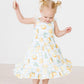 Lovely Lemons Ruffle Maxi Dress