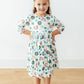 Luck of the Irish 3/4 Sleeve Pocket Twirl Dress