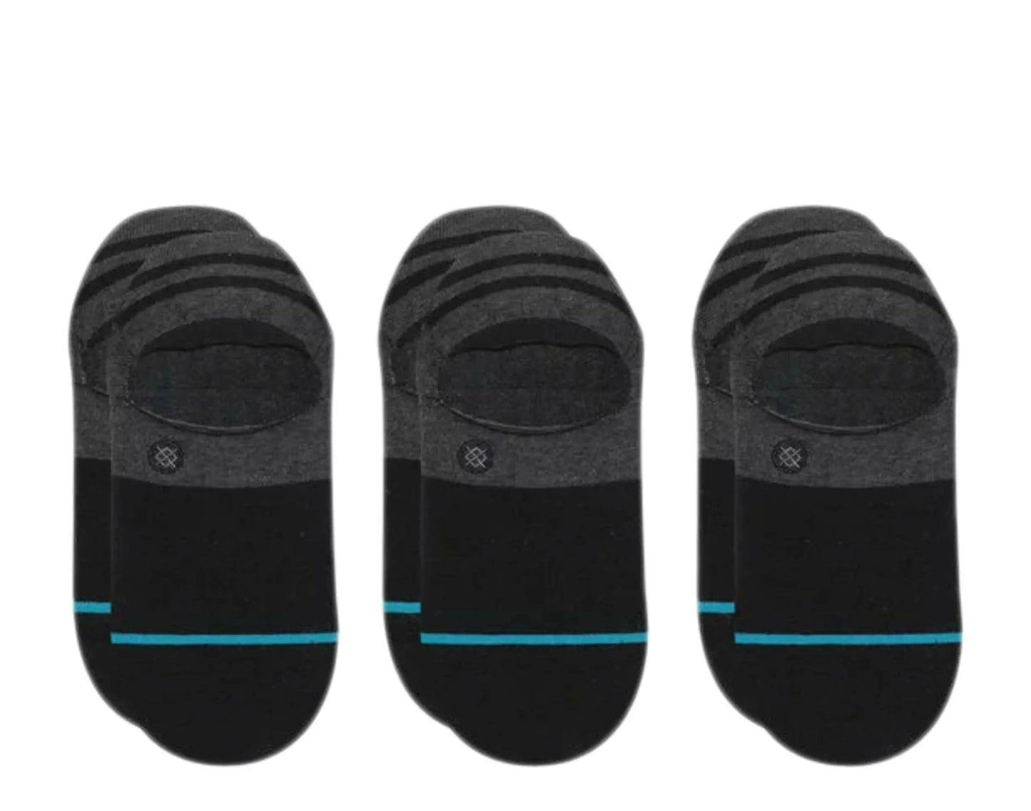 Stance Gamut 2 No Show 3-Pack Socks Black