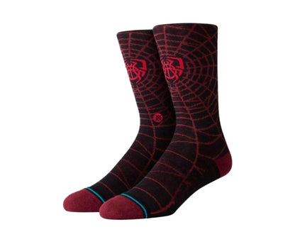 Stance Casual Spida Donovan Mitchell Men Crew Socks Black/Red