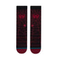 Stance Casual Spida Donovan Mitchell Men Crew Socks Black/Red