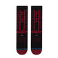 Stance Casual Spida Donovan Mitchell Men Crew Socks Black/Red