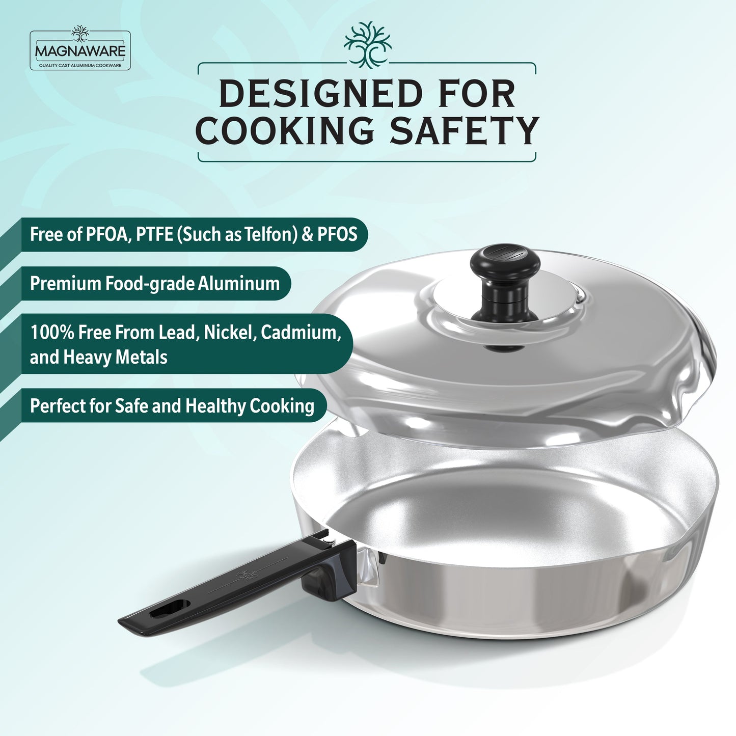 10 Inch Sauté Pan with Lid