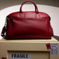 Mira & Moss Athena Duffel - Garnet Red