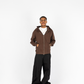 Garment Dye Zip Up Fleece