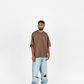 Garment Dye Drop Shoulder Shirt