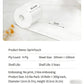 Spring Touch 4-Ply Toilet Paper Ultra Soft Strong Bath Tissue 10/20/30 Rolls Lint-Free