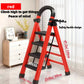 Heavy Duty Folding Step Ladder 3/4/5 Step Non-Slip 500LBS Capacity Portable