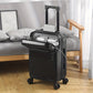 Carry On Luggage Hard Shell Spinner Suitcase USB TSA Lock Front Pocket Travel Bag