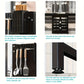 Over Sink Dish Drying Rack 1 Tier Kitchen Organizer Dustproof Storage Shelf