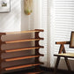 5/6 Tier Bamboo Shoe Rack Organizer Wooden Shelf Entryway Space Saving