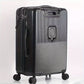 Carry On Luggage Hard Shell Spinner Suitcase USB TSA Lock Front Pocket Travel Bag