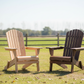 Folding Adirondack Chair – Outdoor Patio Yard Deck Beach Lawn