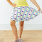 Mardi Gras Ruffle Twirl Skort