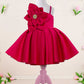 Maya Hot Pink Party Dress