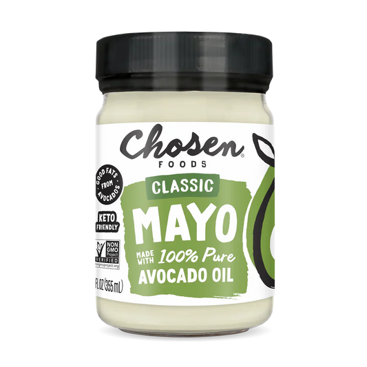 Chosen Foods Avocado Oil Mayo, 6 x 12 Oz. Pack
