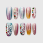 Mermaid Tail press on nails