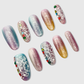 Mermaid Tail press on nails