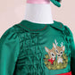 Merry Green Christmas Dress Set
