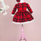 Merry Red Christmas Dress Set
