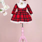 Merry Red Christmas Dress Set