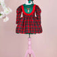 Merry Scottish Christmas Dress Set