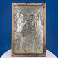 Large Hand Pounded Metal Bear Wall Art. Rustic Animal Relief for Cabin or Kids Room. Gift For Dad Hunter Animal Lover. Whimsical Bear Portrait.