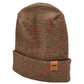 HAAKWEAR H-Stitch Contrast Cuffed Beanie – Burgundy/Green | Made in USA | Viral TikTok Winter Hat 2025