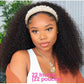 Mongolian | Kinky Curly | Human Hair | Lace Front | Lace Closure Wig