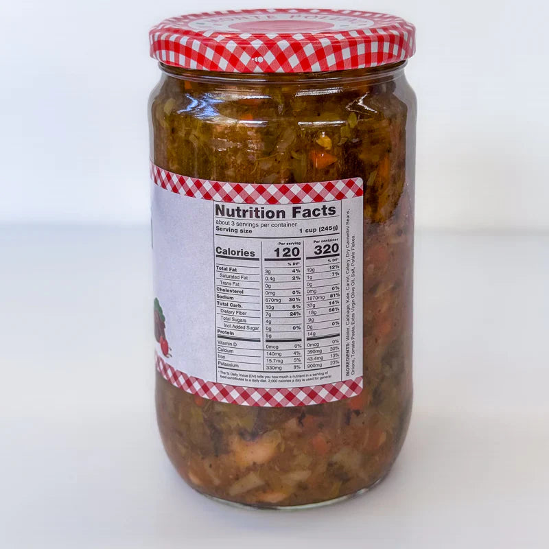 Monte Pollino Tuscan Bean & Kale Soup, 24 Oz (Case of 6)
