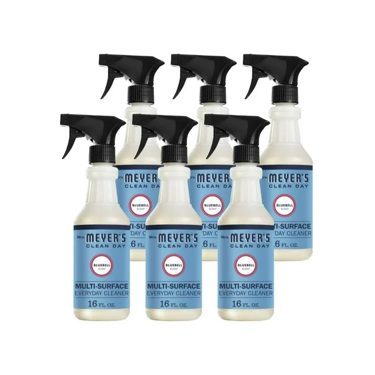 Mrs. Meyer's Clean Day BluBell Multi-Surface Cleaner | 6 Pack | 16 Fl Oz