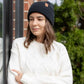 HAAKWEAR H-Stitch Cuffed Beanie - NEW Designed and Made in USA (Patented Design) - Charcoal Black