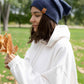 HAAKWEAR H-Stitch Cuffed Beanie - NEW Designed and Made in USA (Patented Design) - Denim Blue