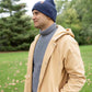 HAAKWEAR H-Stitch Cuffed Beanie - NEW Designed and Made in USA (Patented Design) - Denim Blue