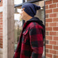 HAAKWEAR H-Stitch Cuffed Beanie - NEW Designed and Made in USA (Patented Design) - Denim Blue