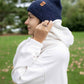 HAAKWEAR H-Stitch Cuffed Beanie - NEW Designed and Made in USA (Patented Design) - Denim Blue