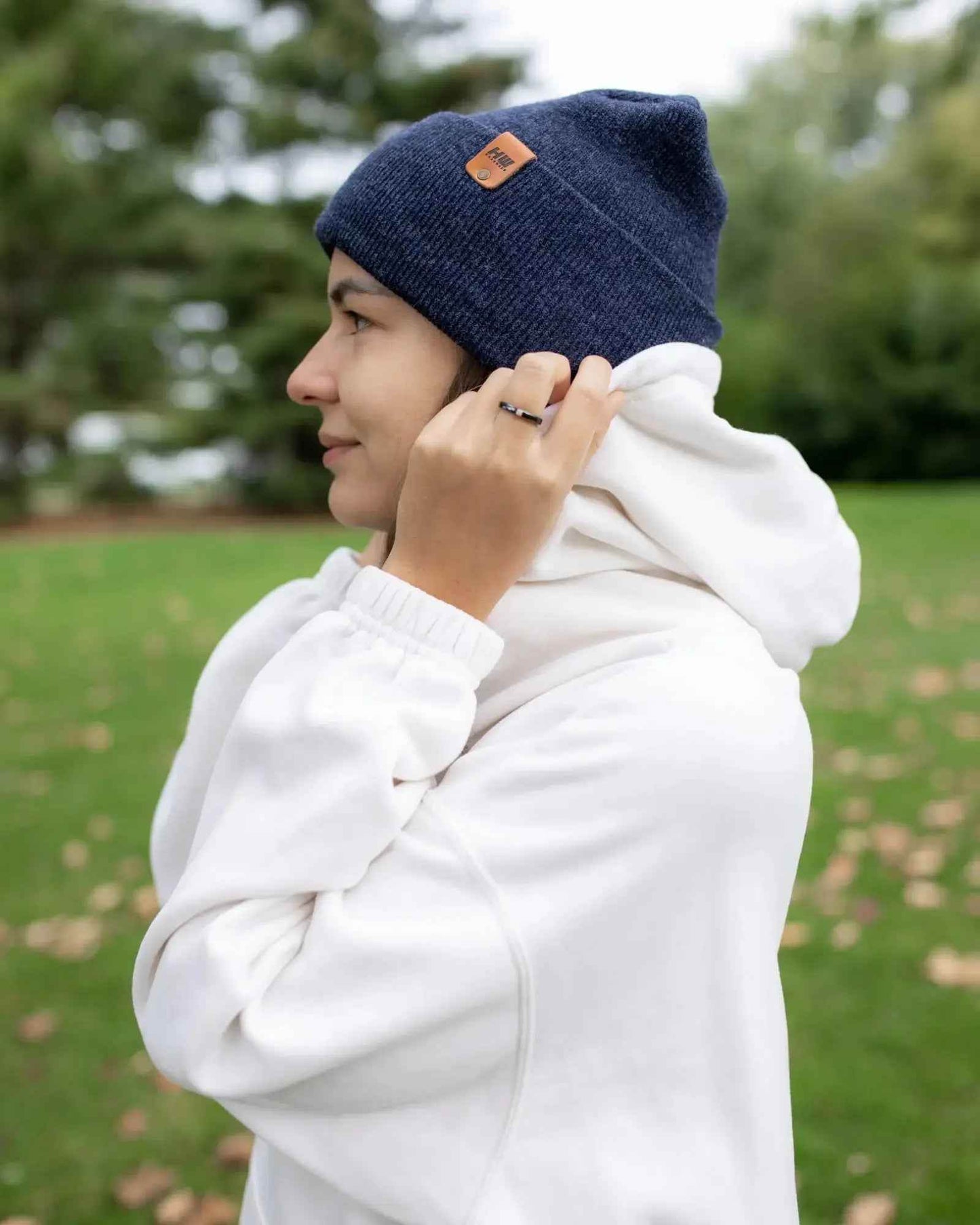 HAAKWEAR H-Stitch Cuffed Beanie - New Designed and Made in USA (Patented)