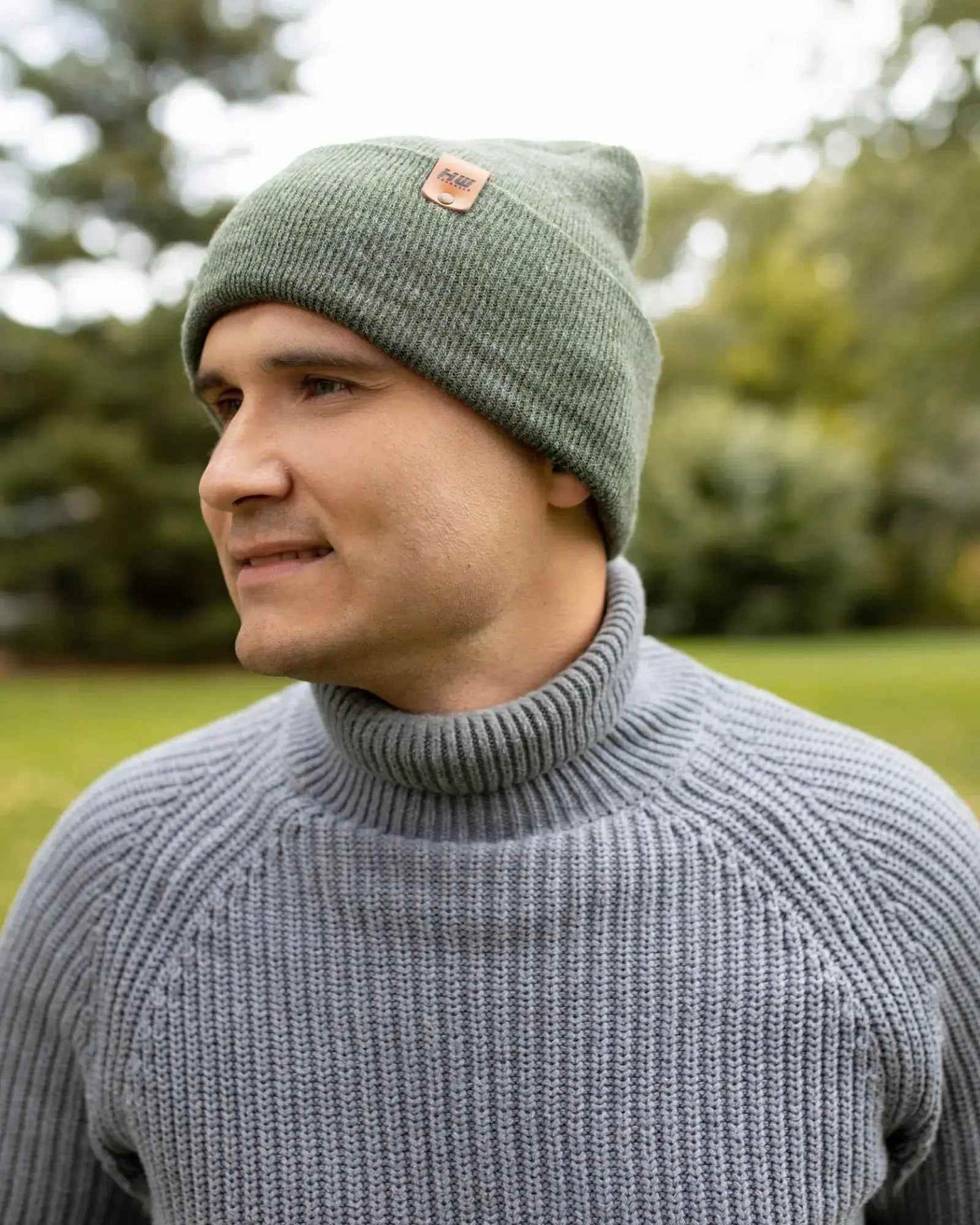 HAAKWEAR H-Stitch Cuffed Beanie - New Designed and Made in USA (Patented)