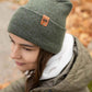 HAAKWEAR H-Stitch Cuffed Beanie - New Designed and Made in USA (Patented)