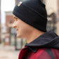 HAAKWEAR H-Stitch Cuffed Beanie - NEW Designed and Made in USA (Patented Design) - Charcoal Black