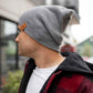 HAAKWEAR H-Stitch Cuffed Beanie - NEW Designed and Made in USA (Patented) - Koala Gray