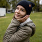 HAAKWEAR H-Stitch Cuffed Beanie - NEW Designed and Made in USA (Patented Design) - Midnight Black