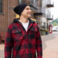 HAAKWEAR H-Stitch Cuffed Beanie - NEW Designed and Made in USA (Patented Design) - Midnight Black